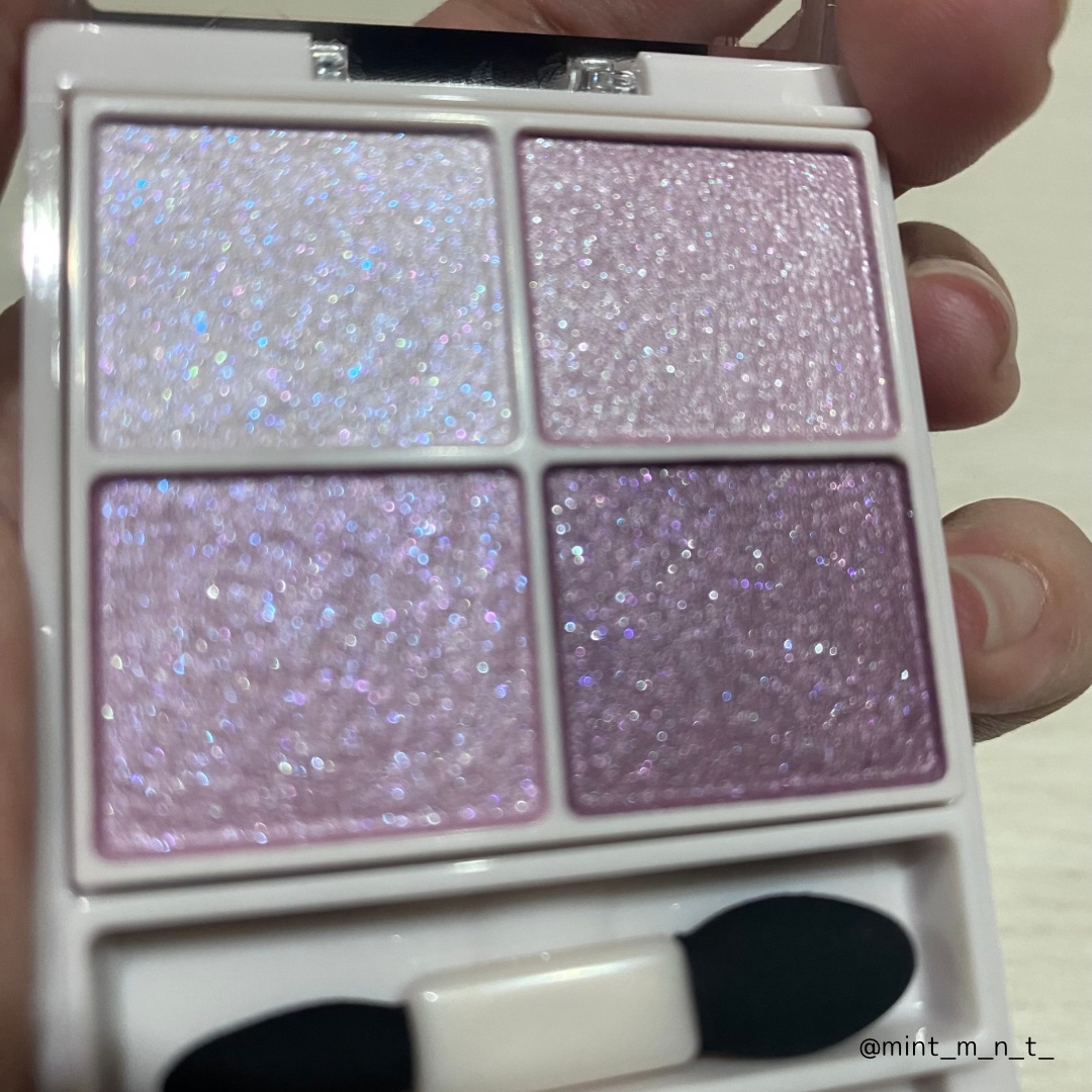 シルキースフレアイズ/キャンメイク/アイシャドウパレットを使ったクチコミ（3枚目）