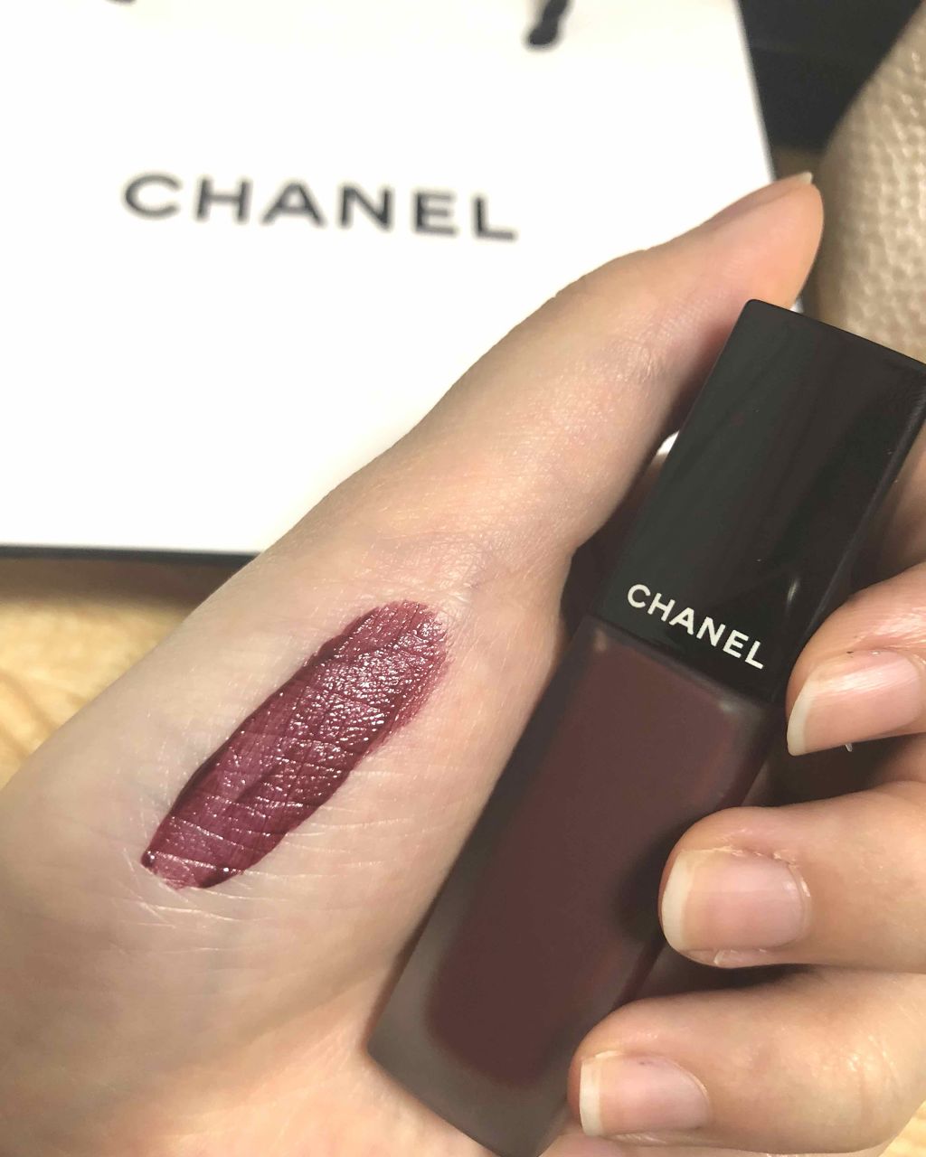 ルージュ アリュール インク/CHANEL/口紅を使ったクチコミ(2枚目)