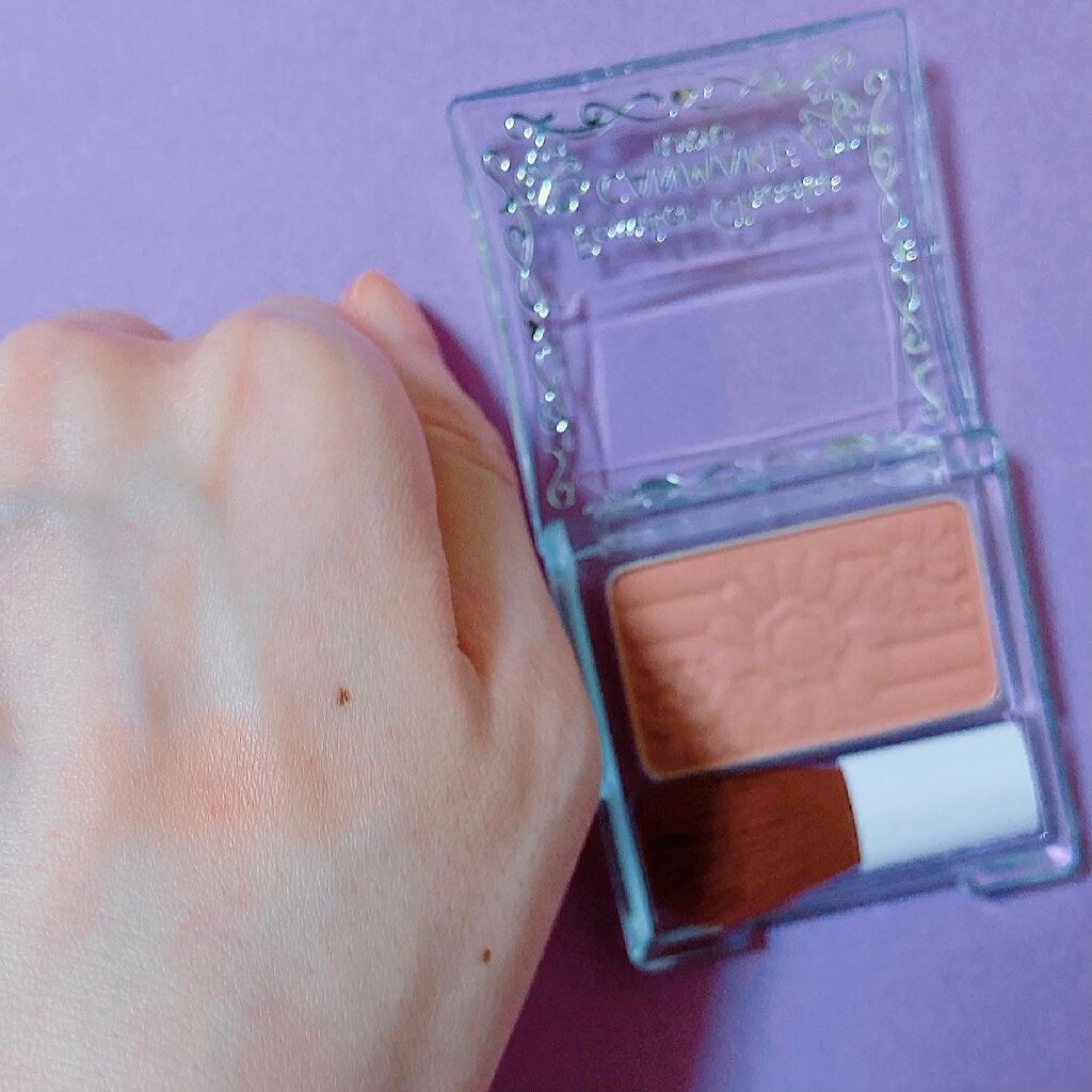 【旧品】パウダーチークス/キャンメイク/パウダーチークを使ったクチコミ(5枚目)