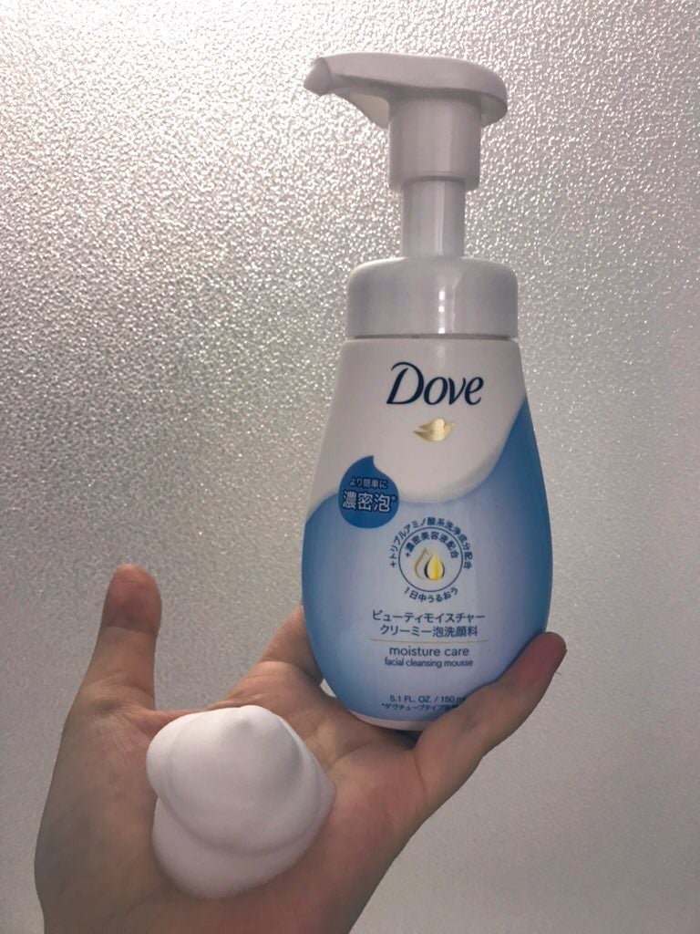 ビューティモイスチャー クリーミー泡洗顔料/ダヴ/泡洗顔を使ったクチコミ(2枚目)