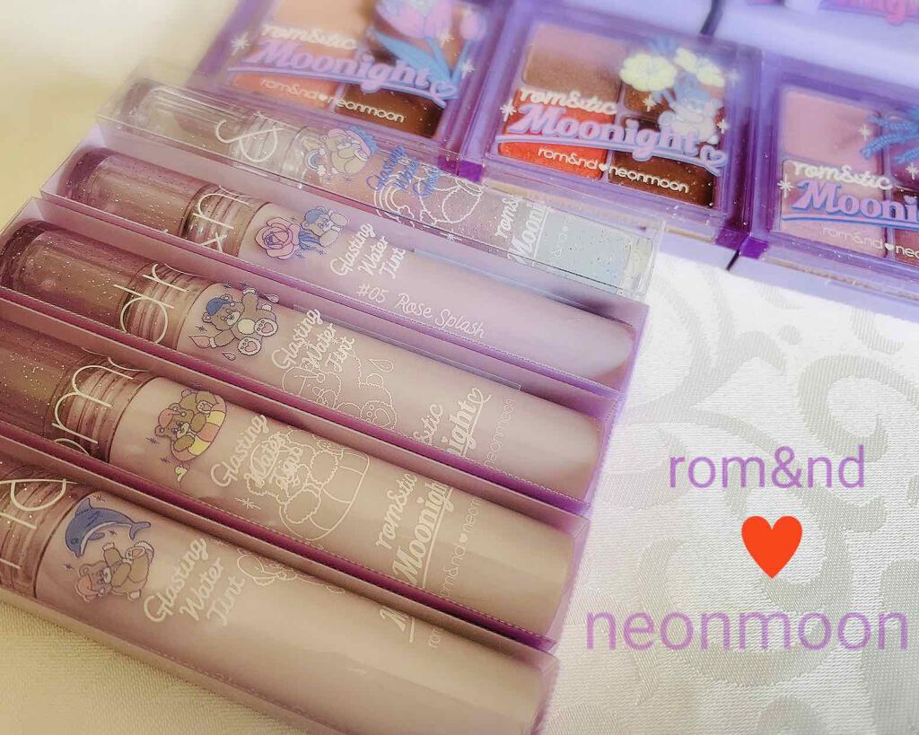 グラスティングウォーターティント/rom&nd/リップティントを使ったクチコミ(1枚目)