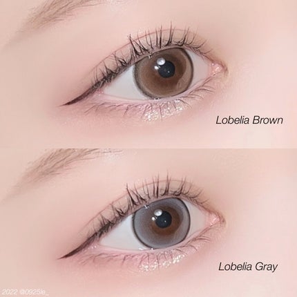 Lobelia(ロベリア)/カラコンムーン/カラーコンタクトレンズを使ったクチコミ(4枚目)