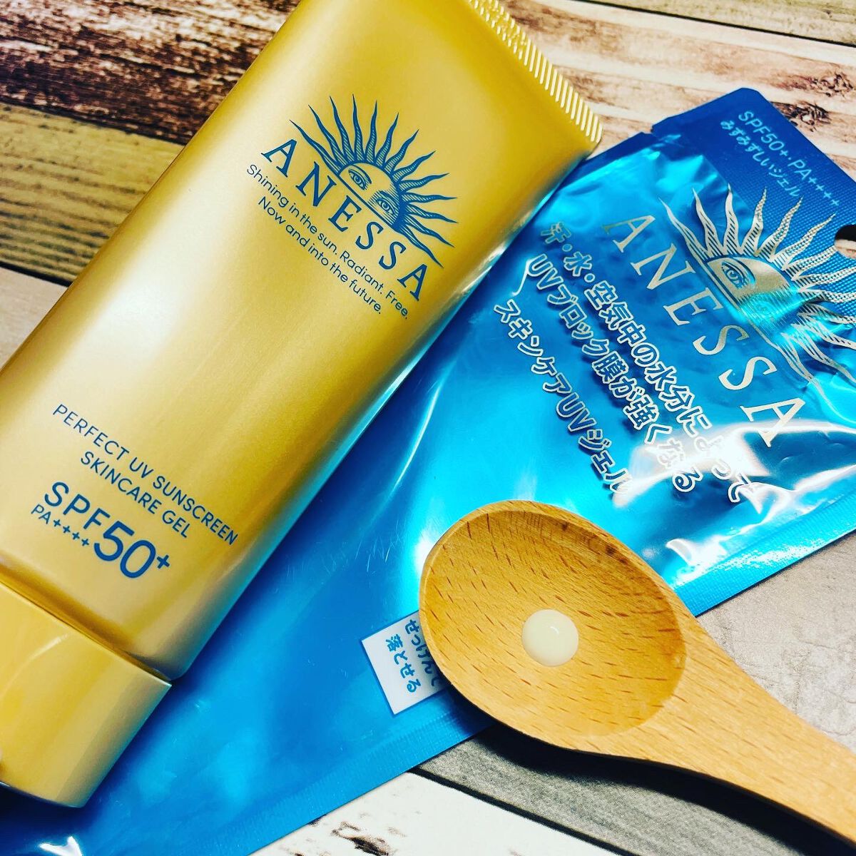 パーフェクトUV スキンケアジェル N/アネッサ/日焼け止め・UVケアを使ったクチコミ（1枚目）