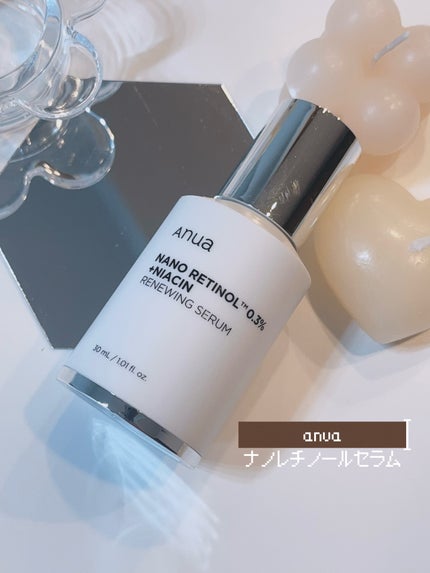 レチノール0.3 ナイアシンリニューイングセラム/Anua/美容液を使ったクチコミ(1枚目)