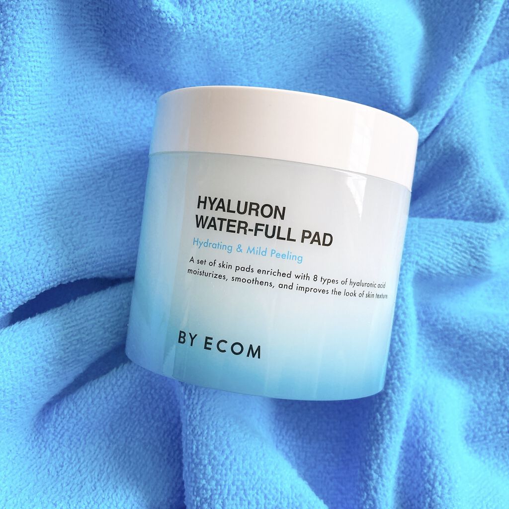 ヒアルロンウォーターフルパッド/BY ECOM/トナーパッドを使ったクチコミ（1枚目）