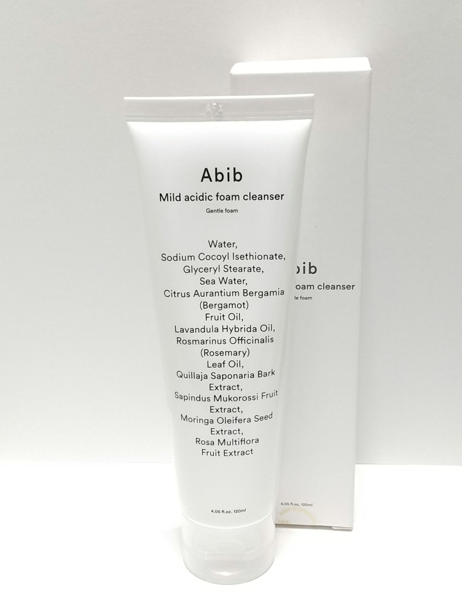 弱酸性フォームクレンザー ジェントルフォーム/Abib /洗顔フォームを使ったクチコミ（1枚目）