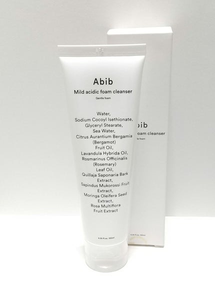 弱酸性フォームクレンザー ジェントルフォーム/Abib /洗顔フォームを使ったクチコミ(1枚目)