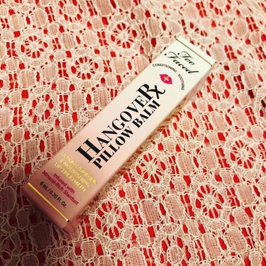 ～トゥー フェイスド ハングオーバー～ ピロー バーム リップ トリートメント/Too Faced/リップケア・リップクリームを使ったクチコミ（3枚目）