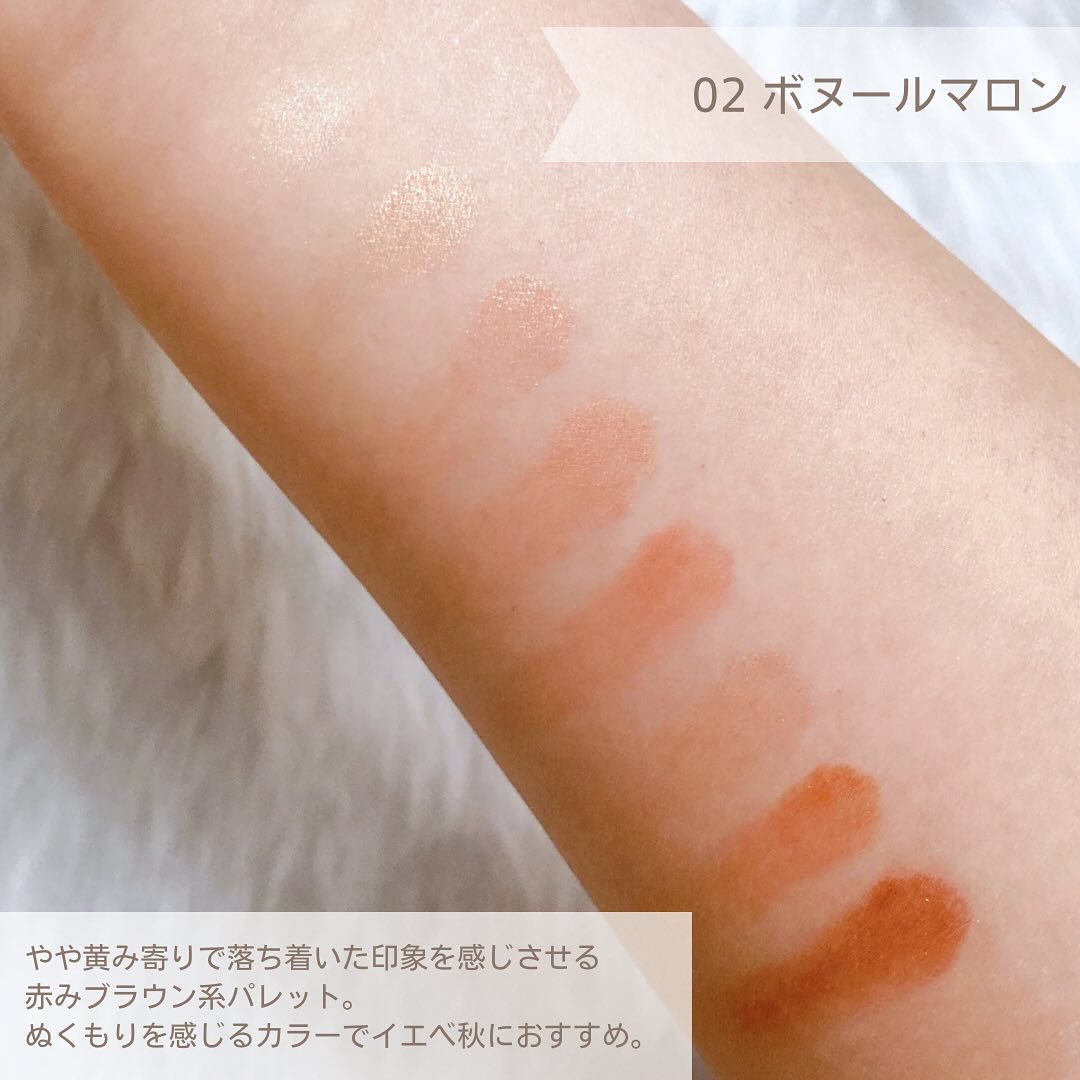 プティパレットアイズ/キャンメイク/パウダーアイシャドウを使ったクチコミ（3枚目）