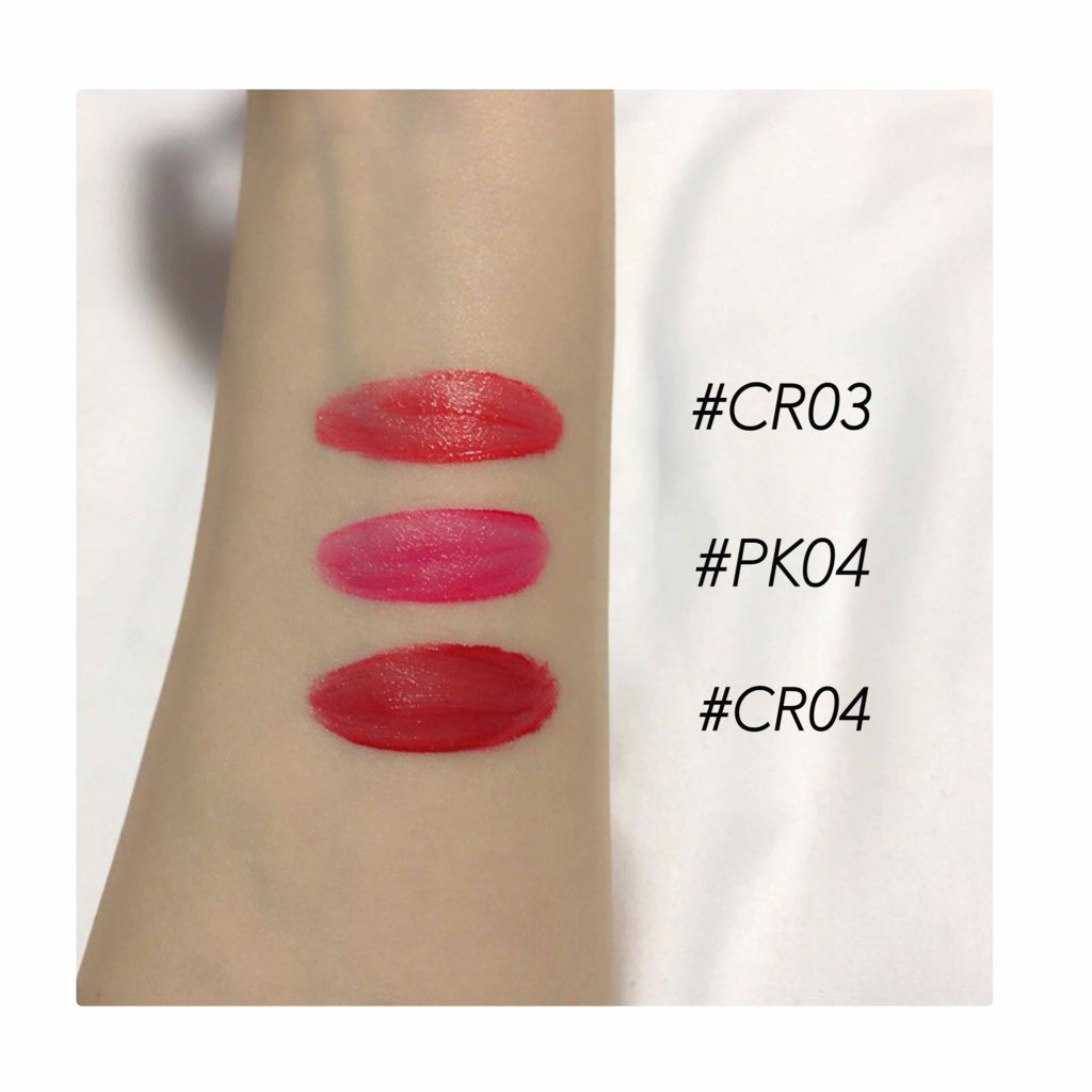 アピュー ウォーターライト ティント/A’pieu/リップティントを使ったクチコミ（2枚目）