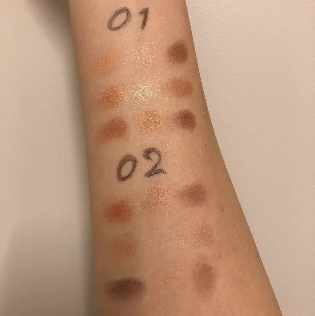 UR GLAM　BLOOMING EYE COLOR PALETTE/U R GLAM/アイシャドウパレットを使ったクチコミ（3枚目）