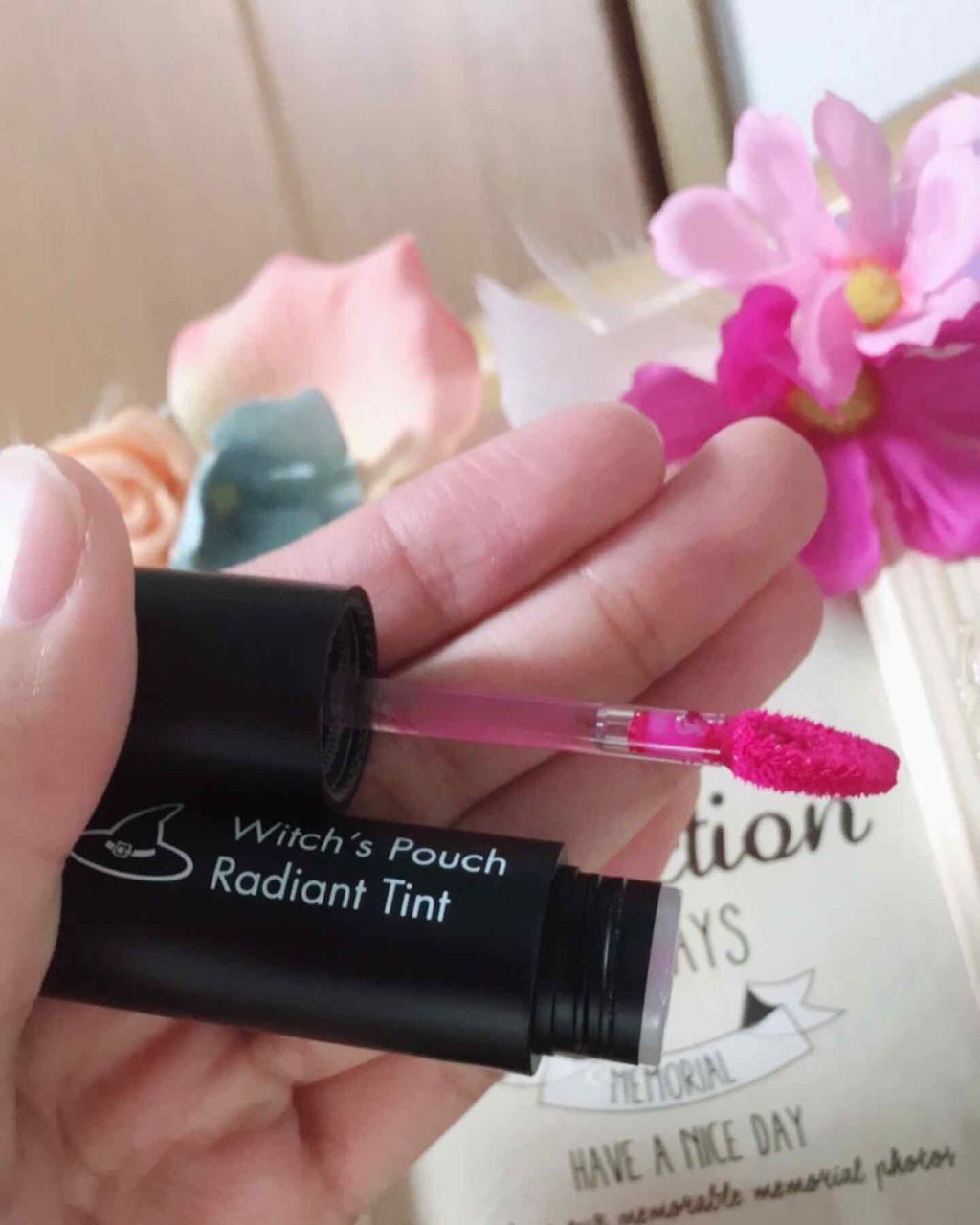 ラディアントロリーティント/Witch's Pouch/リップティントを使ったクチコミ（3枚目）