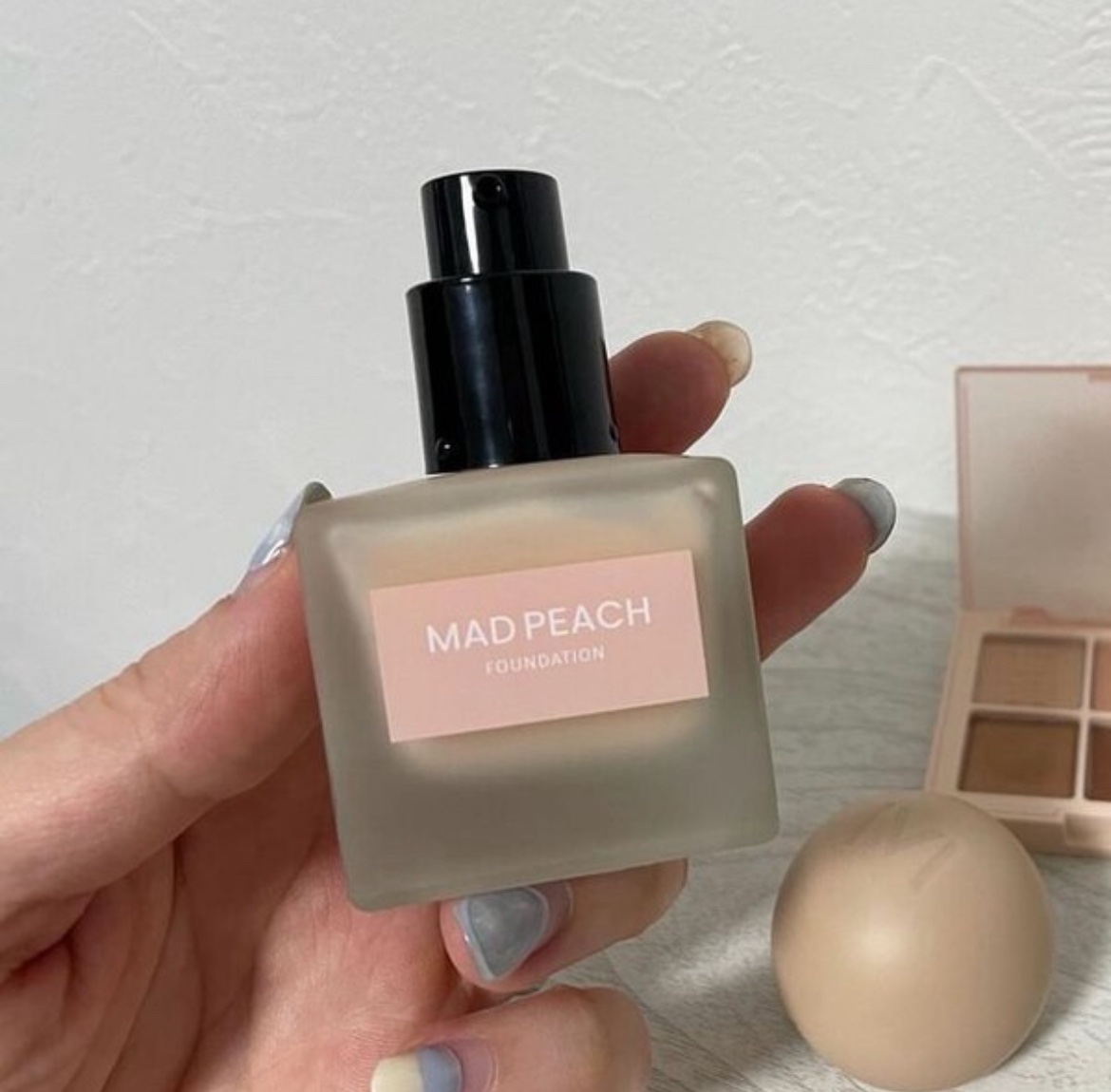 マッドピーチ スタイルフィットファンデーション 0.5 ピンクベージュ(PINK BEIGE)/MAD PEACH/リキッドファンデーションを使ったクチコミ（1枚目）