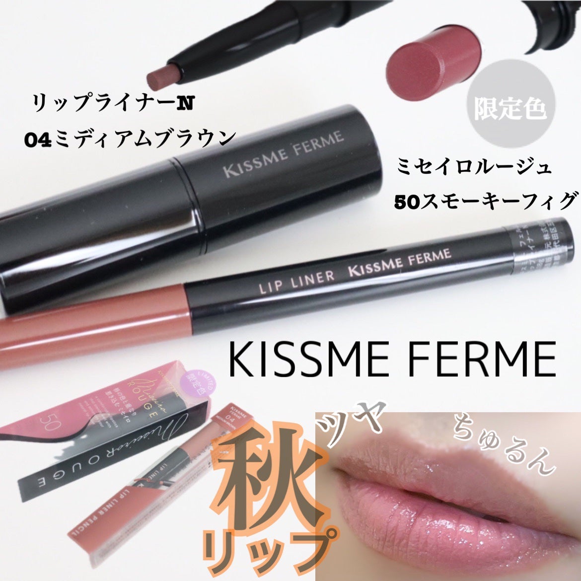 キスミー フェルム ミセイロルージュ/キスミー フェルム/口紅を使ったクチコミ(1枚目)