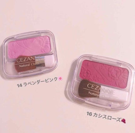 ナチュラル チークN/CEZANNE/パウダーチークを使ったクチコミ(1枚目)