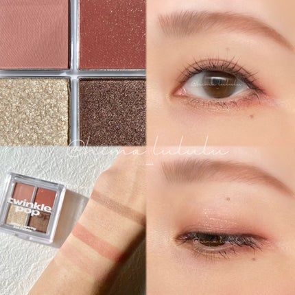 グリッターレイヤリングアイシャドウパレット/TWINKLE POP/アイシャドウパレットを使ったクチコミ(2枚目)