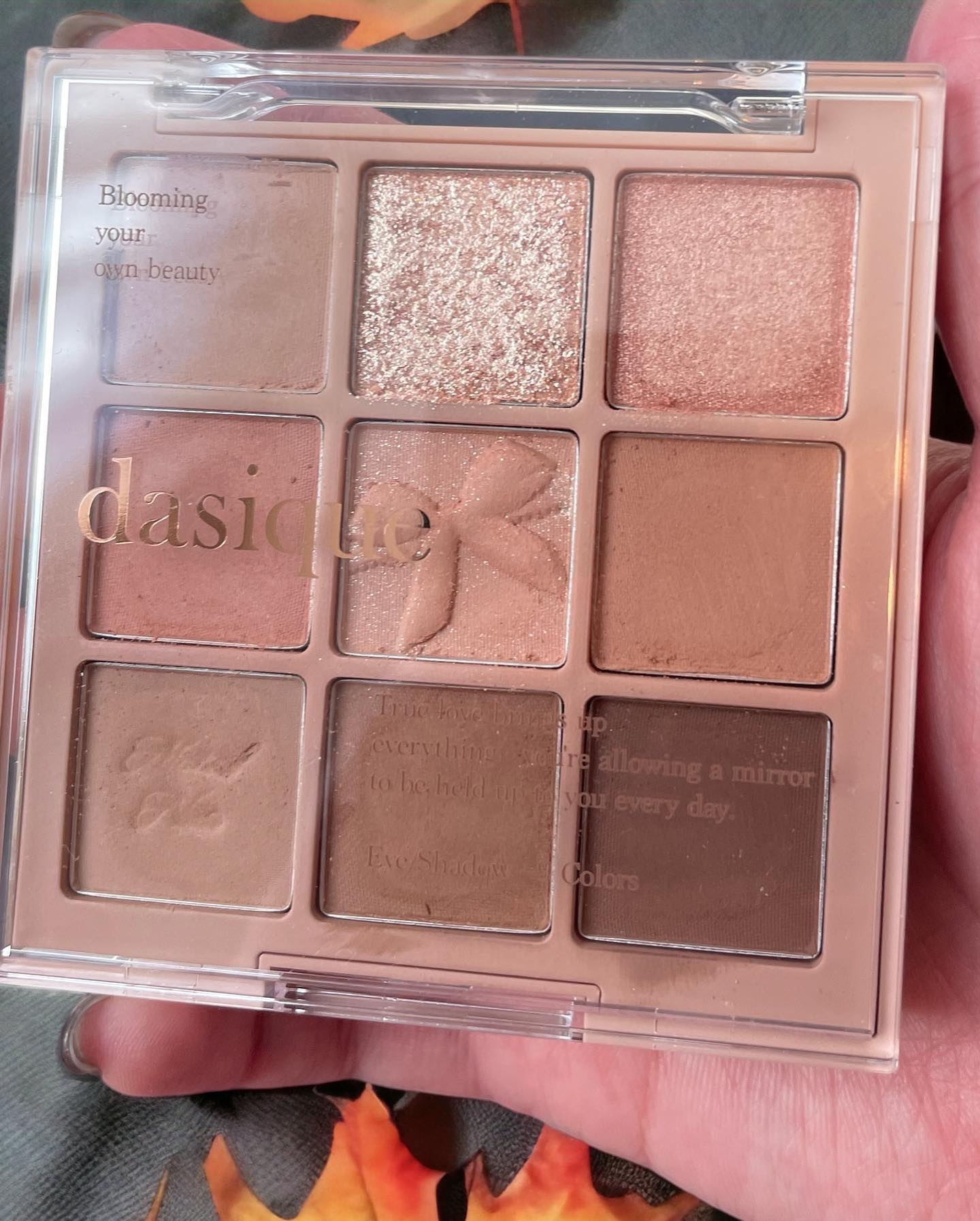 シャドウパレット/dasique/アイシャドウパレットを使ったクチコミ（3枚目）