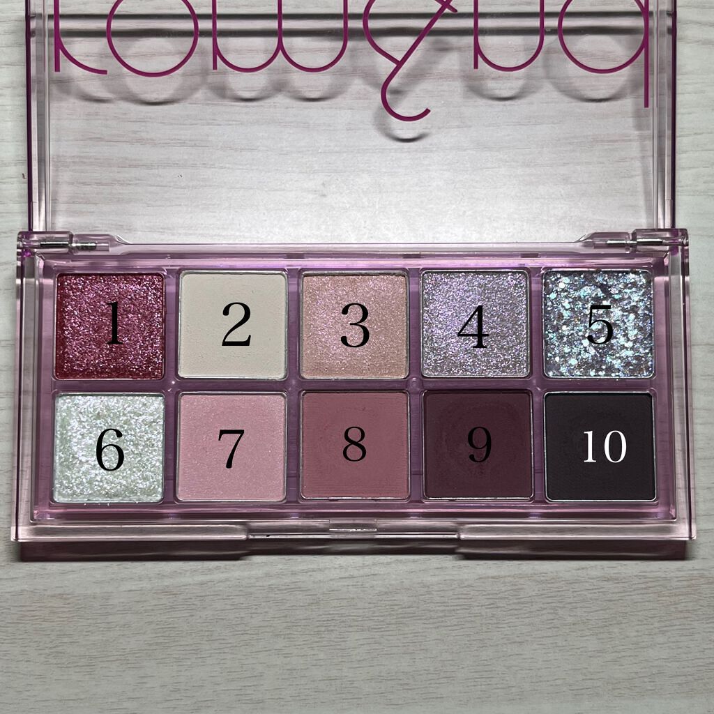 ベターザンパレット/rom&nd/アイシャドウパレットを使ったクチコミ（2枚目）