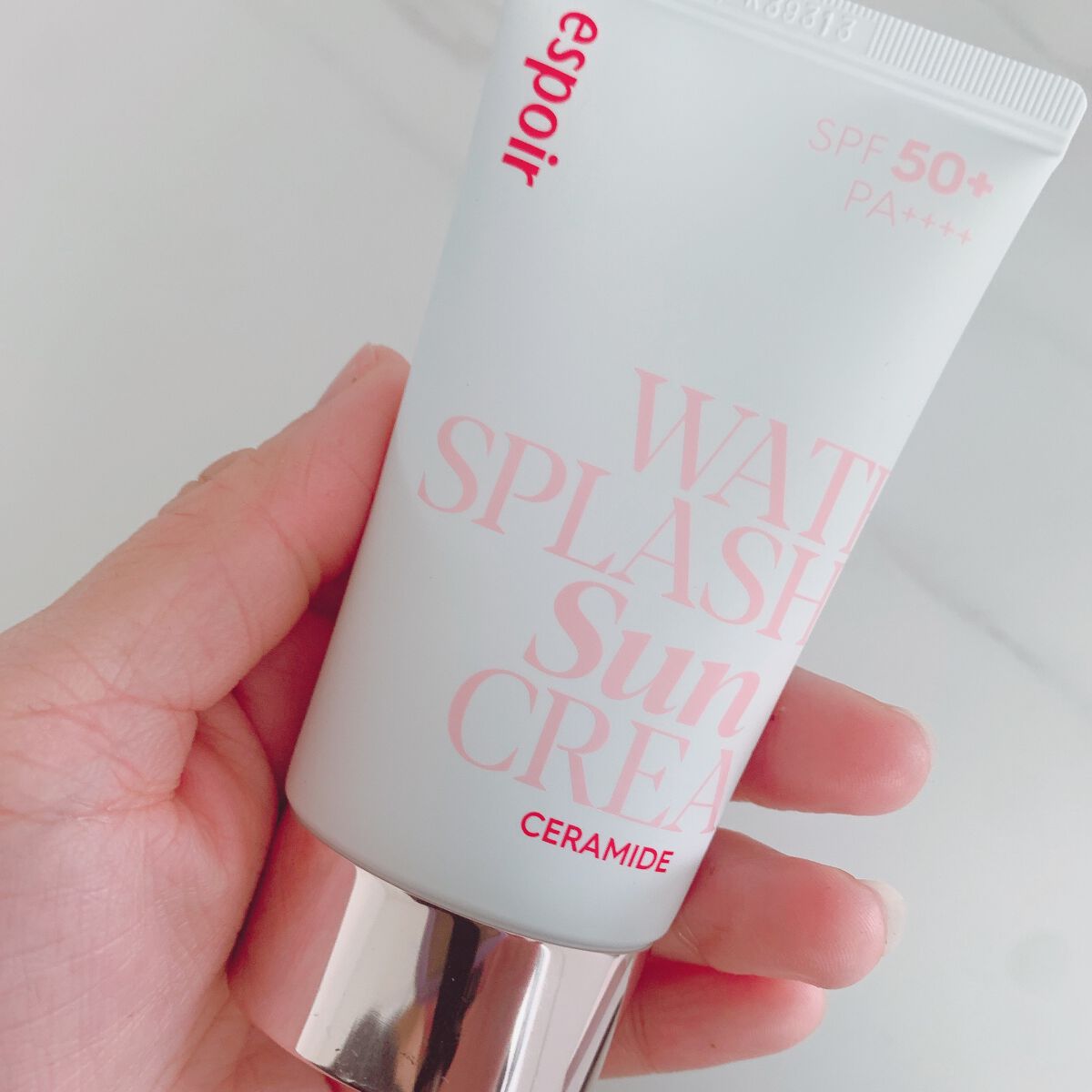 ウォータースプラッシュサンクリーム セラミド/espoir/日焼け止めクリームを使ったクチコミ(6枚目)