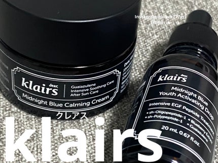 ミッドナイトブルーユースアクティベーティングドロップ(20ml)/Klairs/美容液を使ったクチコミ(1枚目)