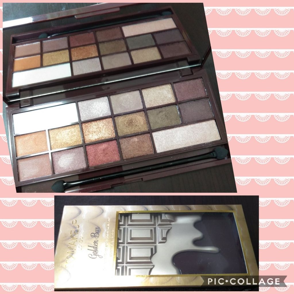 アイラブチョコレート/MAKEUP REVOLUTION/アイシャドウパレットを使ったクチコミ(2枚目)