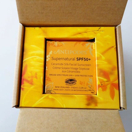 アンティポディース スーパーナチュラル SPF50+ フェイシャル サンスクリーン/Antipodes/日焼け止めクリームを使ったクチコミ(5枚目)