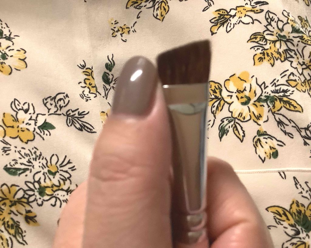 フーミー　アイブロウブラシ 熊野筆/WHOMEE/メイクブラシを使ったクチコミ（2枚目）