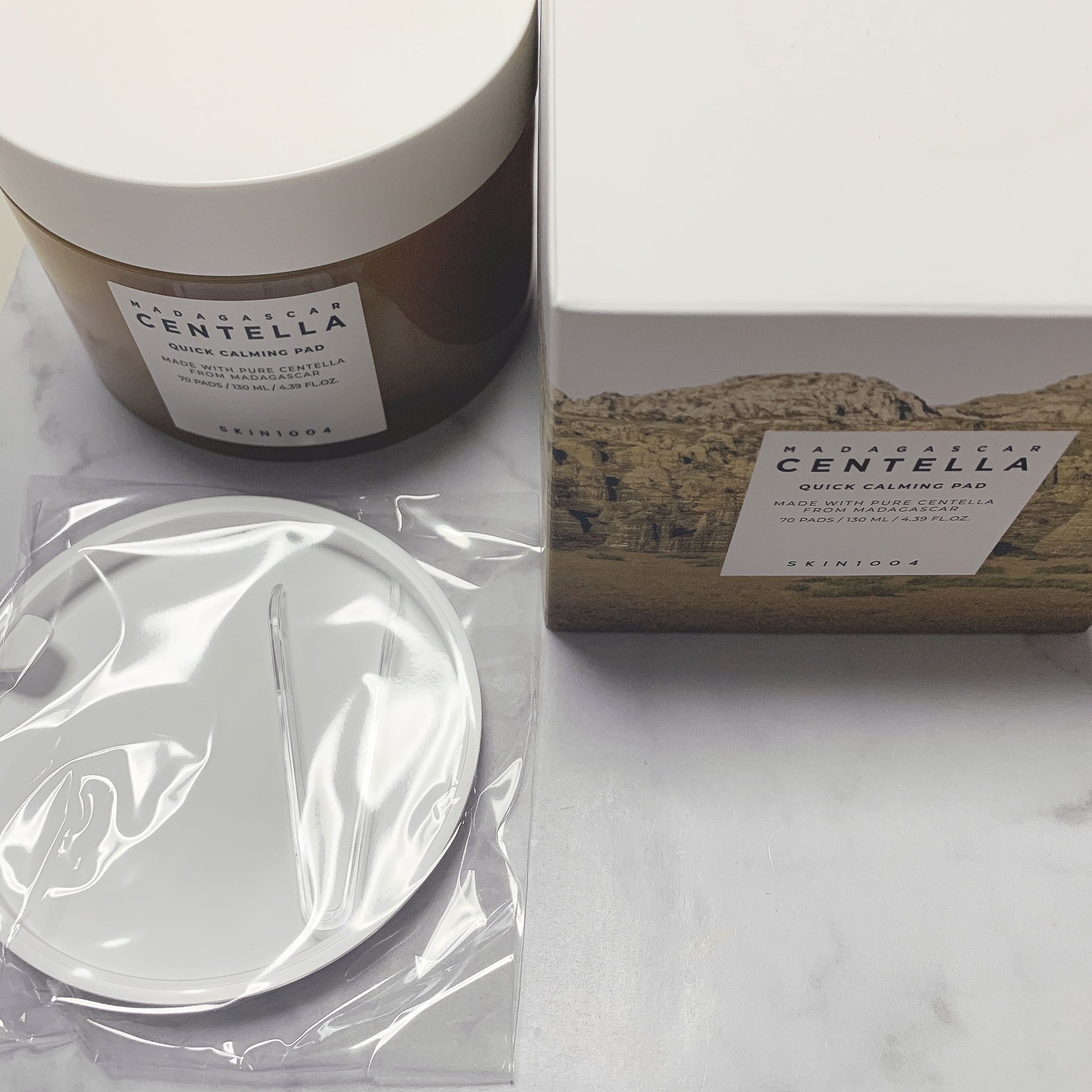 センテラ クイックカーミングパッド/SKIN1004/トナーパッドを使ったクチコミ（1枚目）