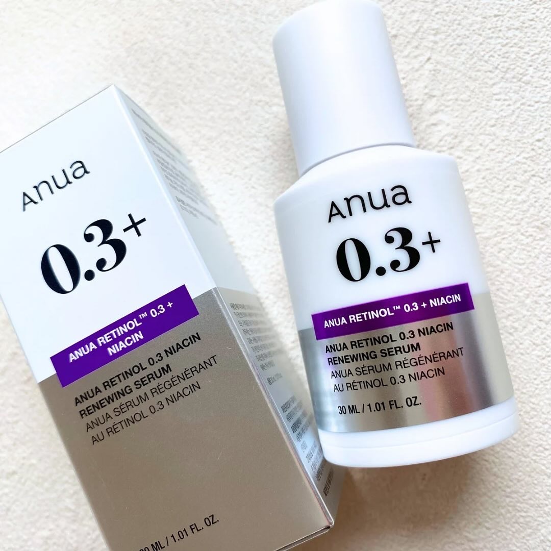 anua 0.3+ Niacin 30mL 美容液 レチノール0.3 ナイアシンリニューイングセラム / Anua(美容液