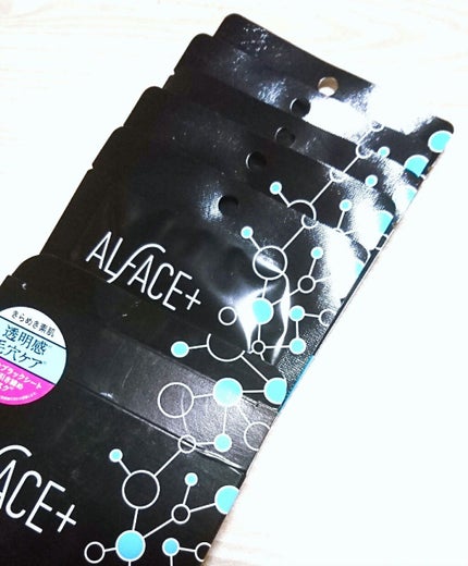 ピュアブラック アクアモイスチャー シートマスク/ALFACE+/シートマスク・パックを使ったクチコミ(4枚目)