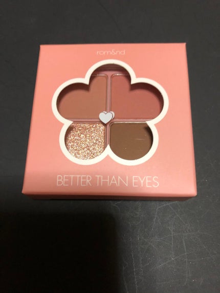 ベターザンアイズ/rom&nd/アイシャドウパレットを使ったクチコミ(1枚目)