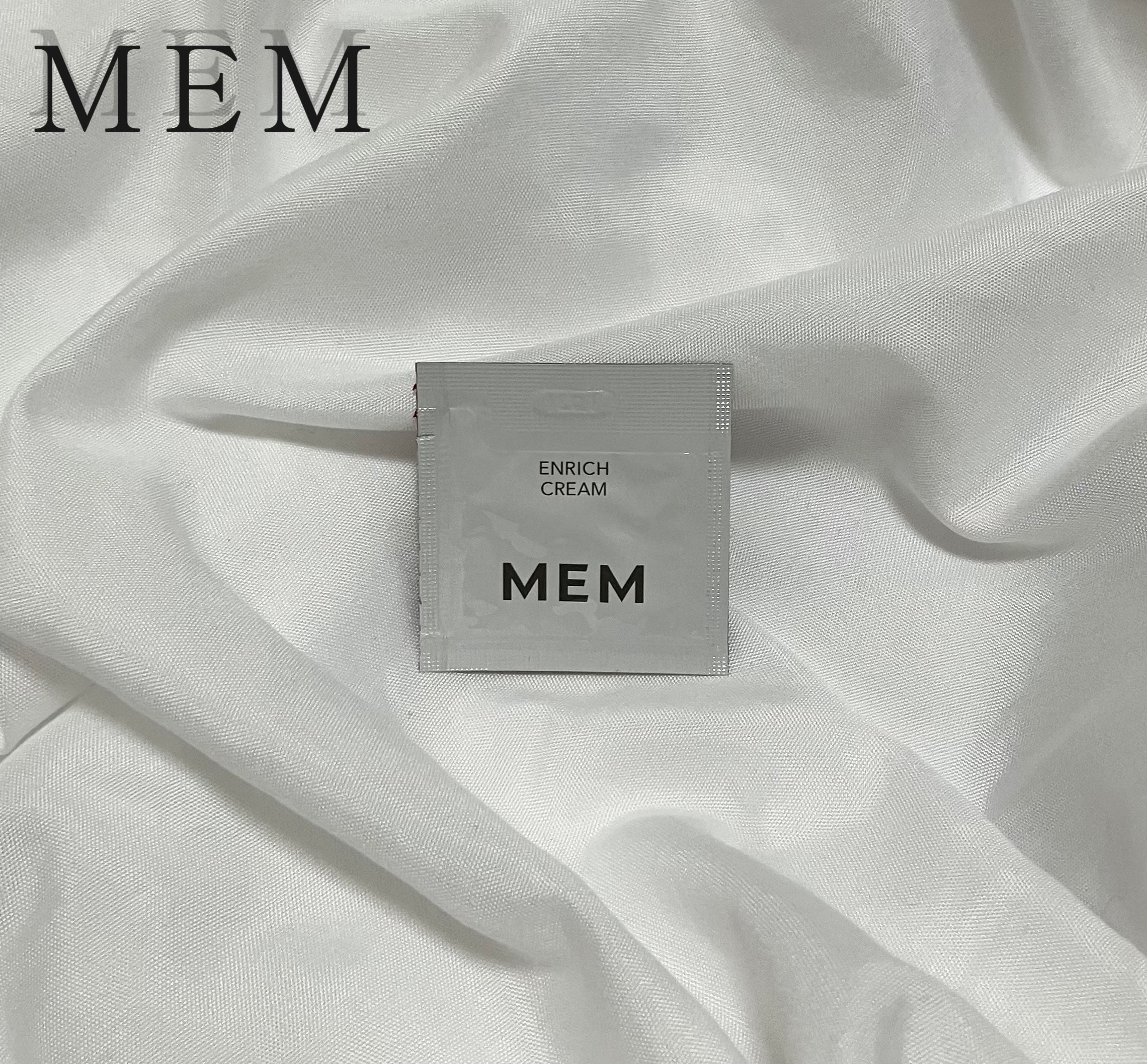 MEM エンリッチ クリーム/MEM/フェイスクリームを使ったクチコミ（1枚目）