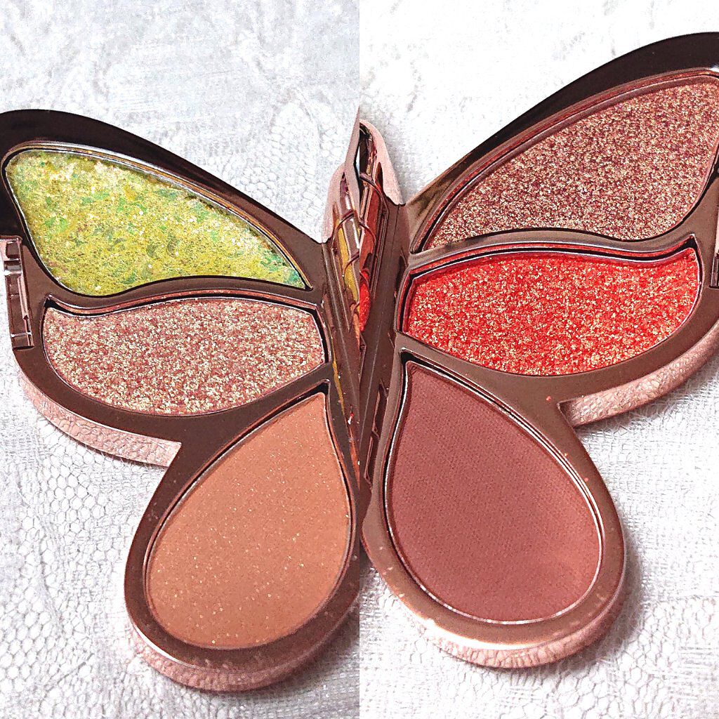 バタフライアイシャドウパレット/AGAG/アイシャドウパレットを使ったクチコミ（3枚目）