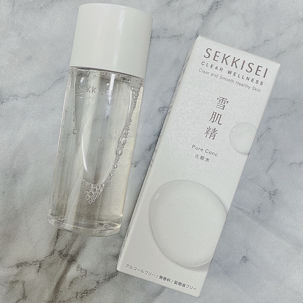 クリアウェルネス ピュア コンク 200ml/雪肌精/化粧水を使ったクチコミ（3枚目）