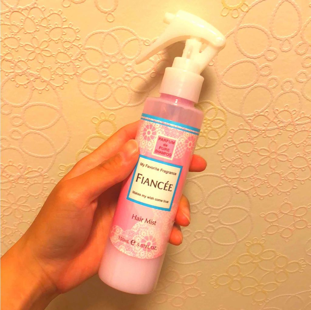 フレグランスヘアミスト ピュアシャンプーの香り/フィアンセ/ヘアミストを使ったクチコミ(1枚目)