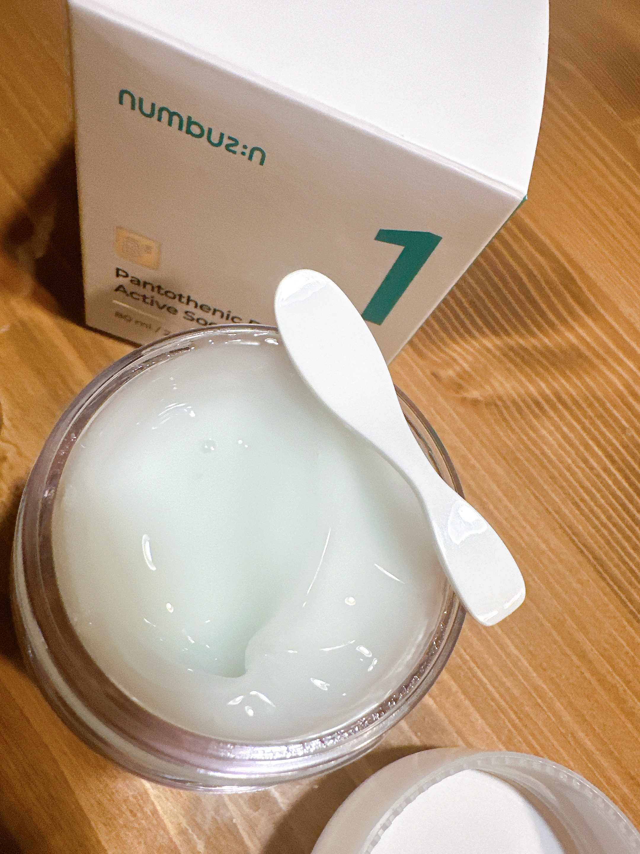 1番 塗るパントテン酸スージングクリーム/numbuzin/フェイスクリームを使ったクチコミ（3枚目）