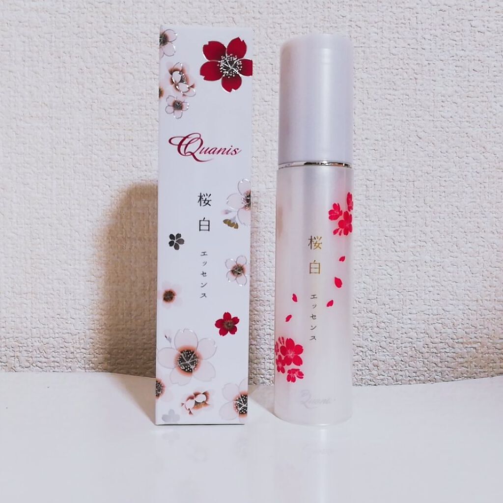桜白エッセンス/Quanis/美容液を使ったクチコミ（1枚目）
