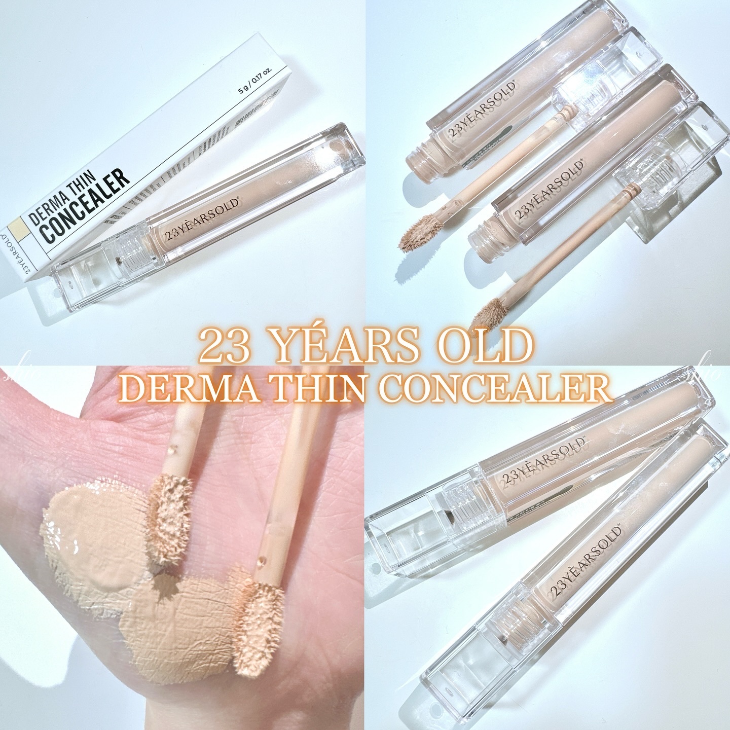 ダーマシンコンシーラー/23years old/リキッドコンシーラーを使ったクチコミ（1枚目）
