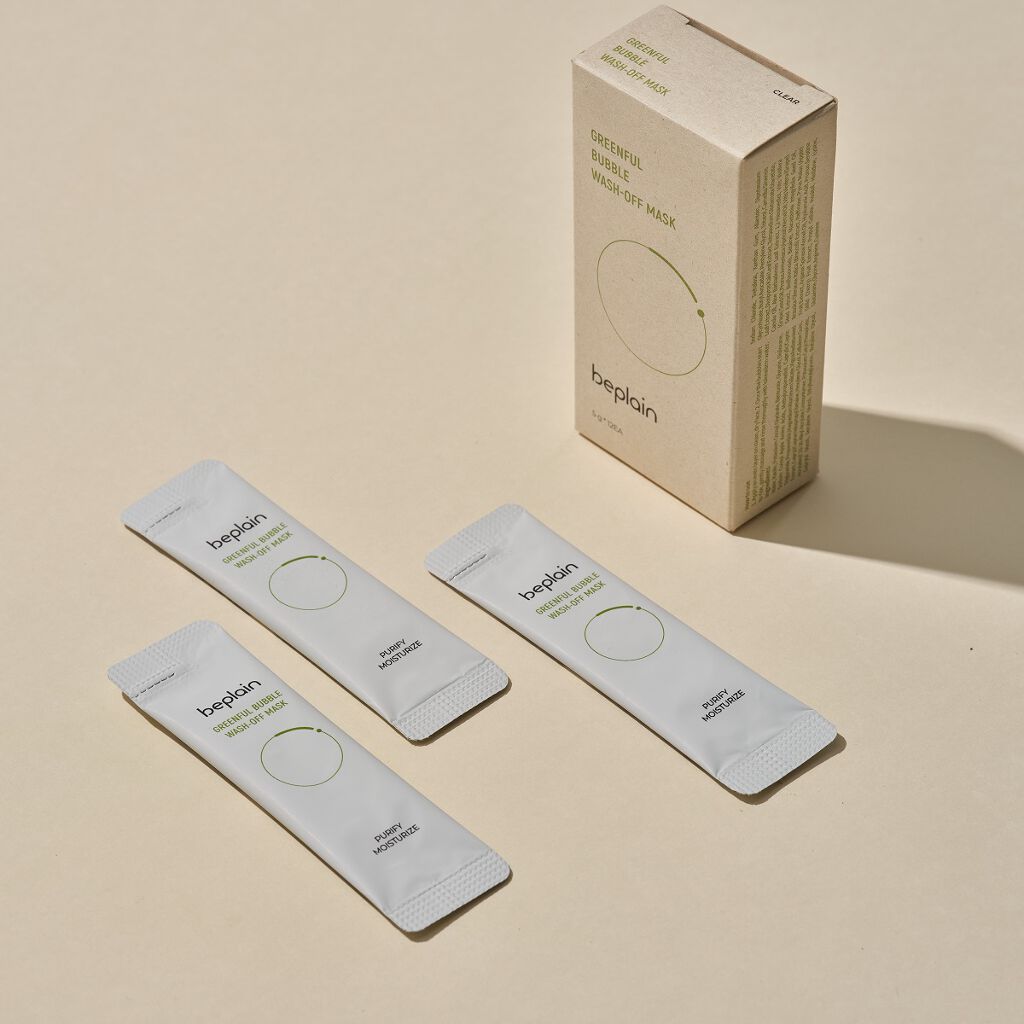 beplain緑豆バブルクレンジングパック