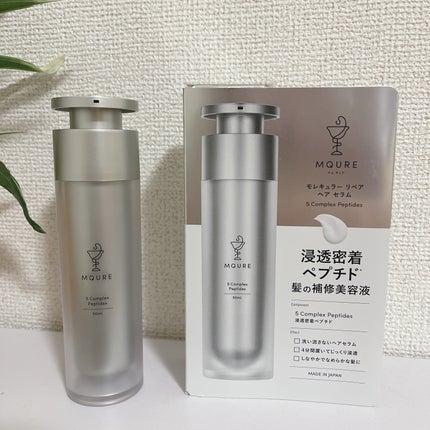 モレキュラーリペアヘアセラム/MQURE/アウトバストリートメントを使ったクチコミ(1枚目)