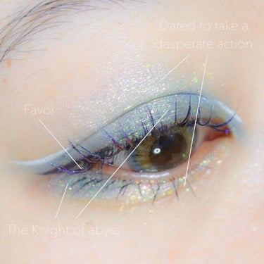 Sigil Inspired Magic Eyeshadows/SIGIL inspired/シングルアイシャドウを使ったクチコミ（2枚目）