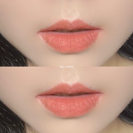 スーパーマットリップ&チークマッド/INTO U/口紅を使ったクチコミ(4枚目)