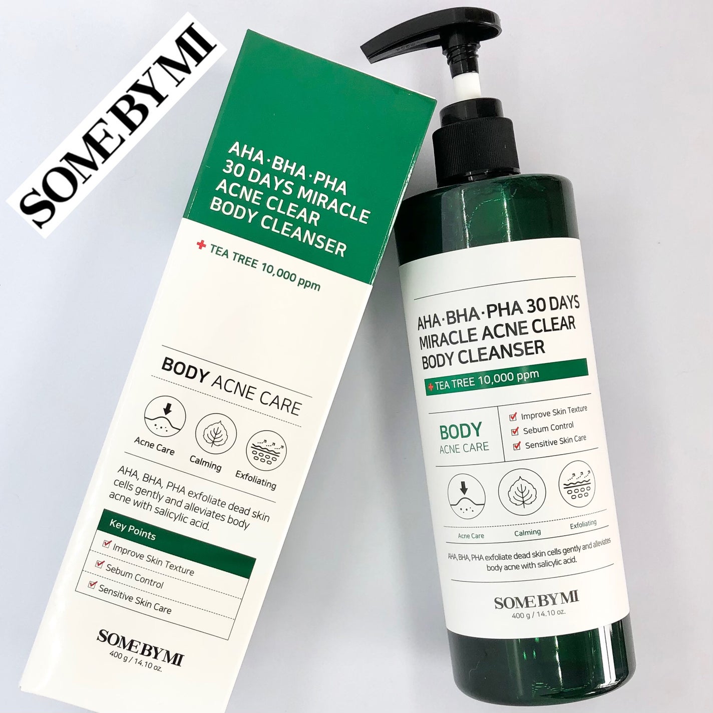 AHA·BHA·PHA 30デイズミラクルアクネボディクレンザー/SOME BY MI/ボディソープを使ったクチコミ(1枚目)