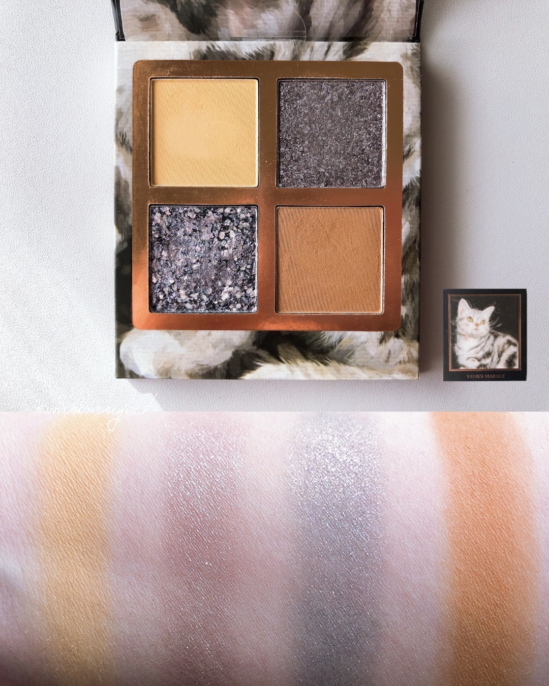 Venus Marble アイシャドウキャットシリーズ/Venus Marble/アイシャドウパレットを使ったクチコミ（3枚目）