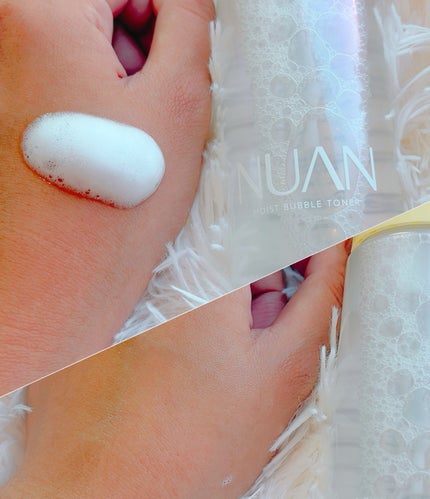 浸透バブル化粧水/NUAN/化粧水を使ったクチコミ(2枚目)
