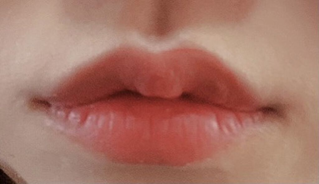 フィクシングティント ヴィンテージレッド（新パッケージ）/ETUDE/リップティントを使ったクチコミ（2枚目）