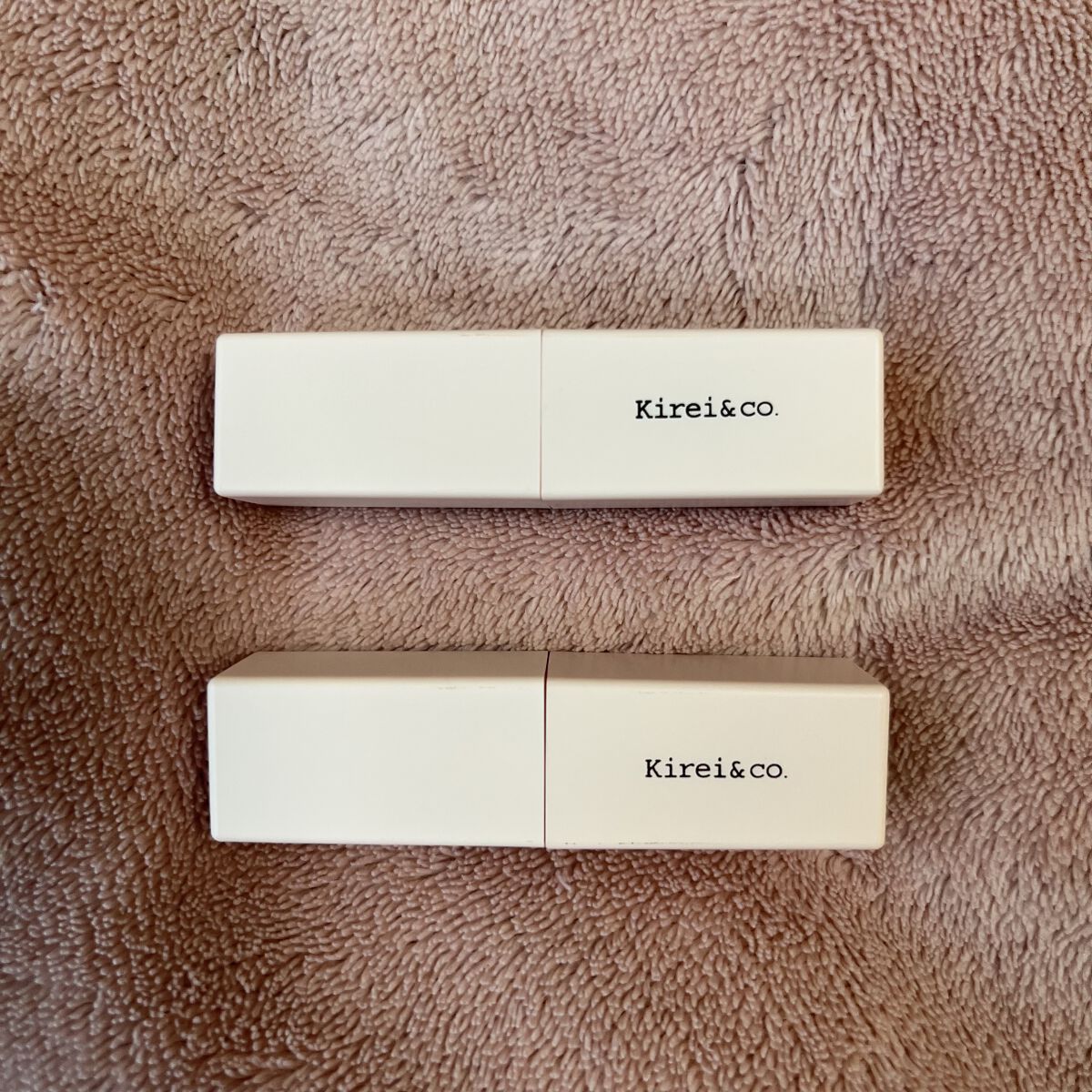 ルージュリップティント 07 パーシモンオレンジ/Kirei&co./口紅を使ったクチコミ（1枚目）