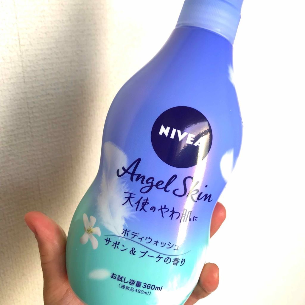 エンジェルスキン ボディウォッシュ サボン&ブーケの香り/ニベア/ボディソープを使ったクチコミ(1枚目)