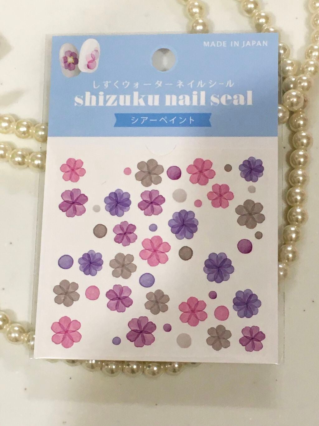 しずくネイルシール/キャンドゥ/ネイルシールを使ったクチコミ(3枚目)