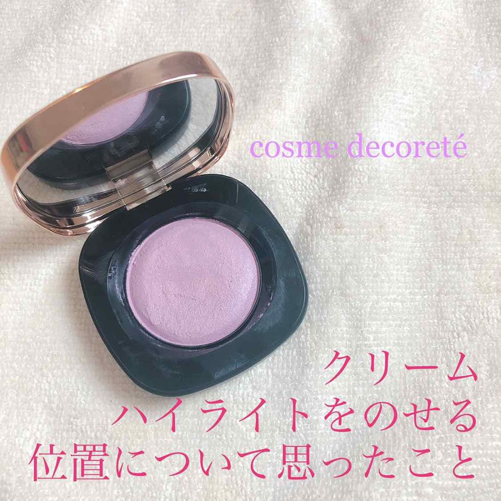 クリーム ブラッシュ/DECORTÉ/ジェル・クリームチークを使ったクチコミ(1枚目)